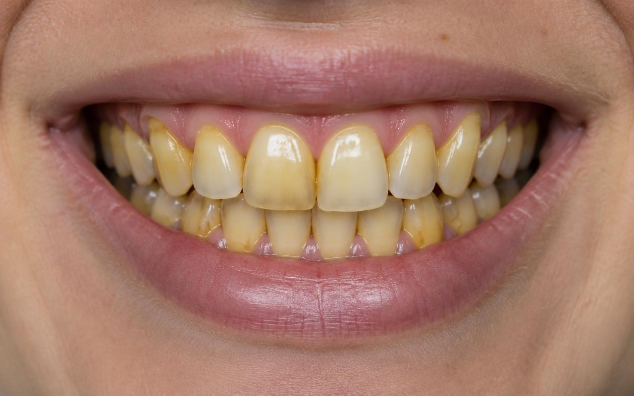Teeth whitening before