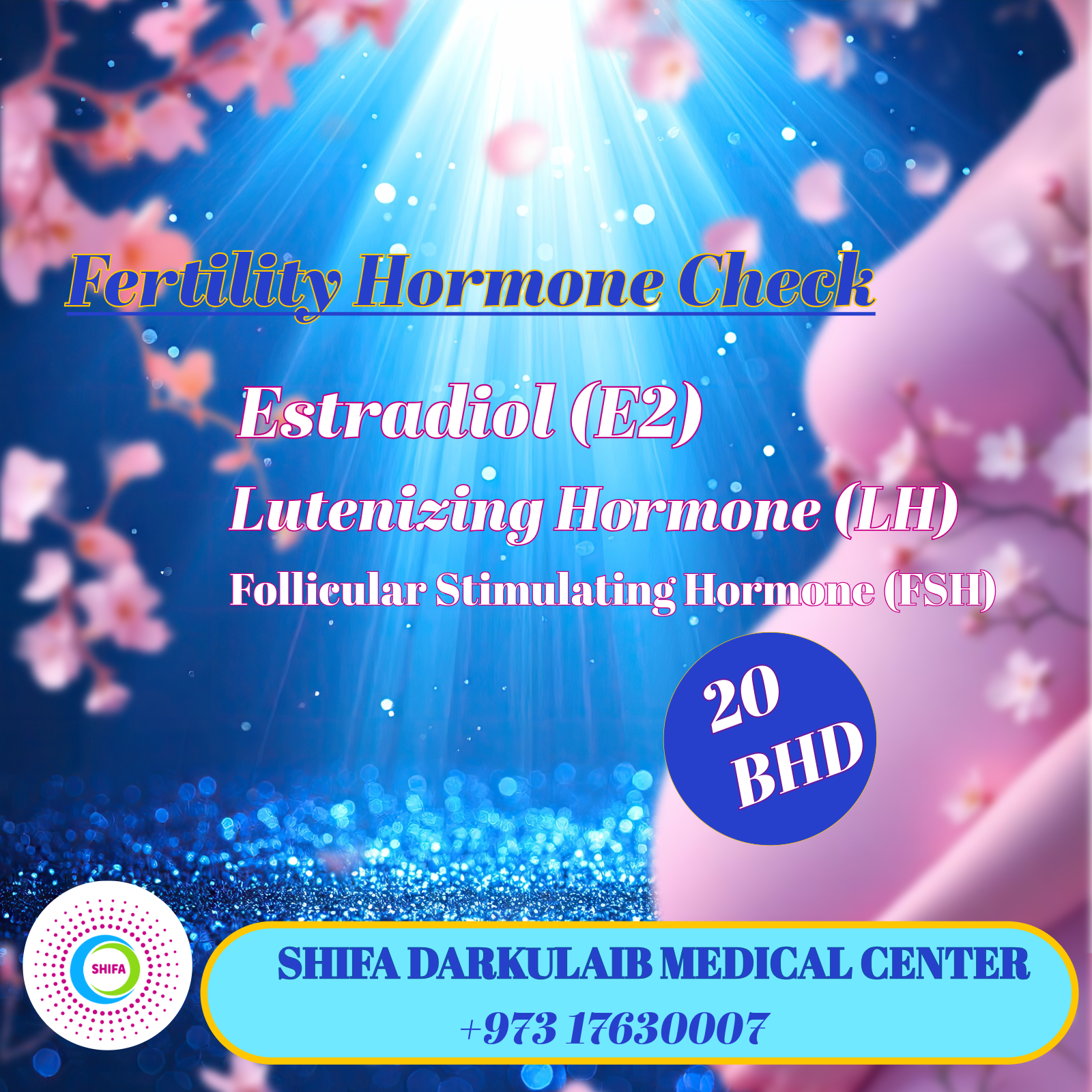 Fertility Hormone Check – Female Reproductive Health Panel | Shifa Darkulaib