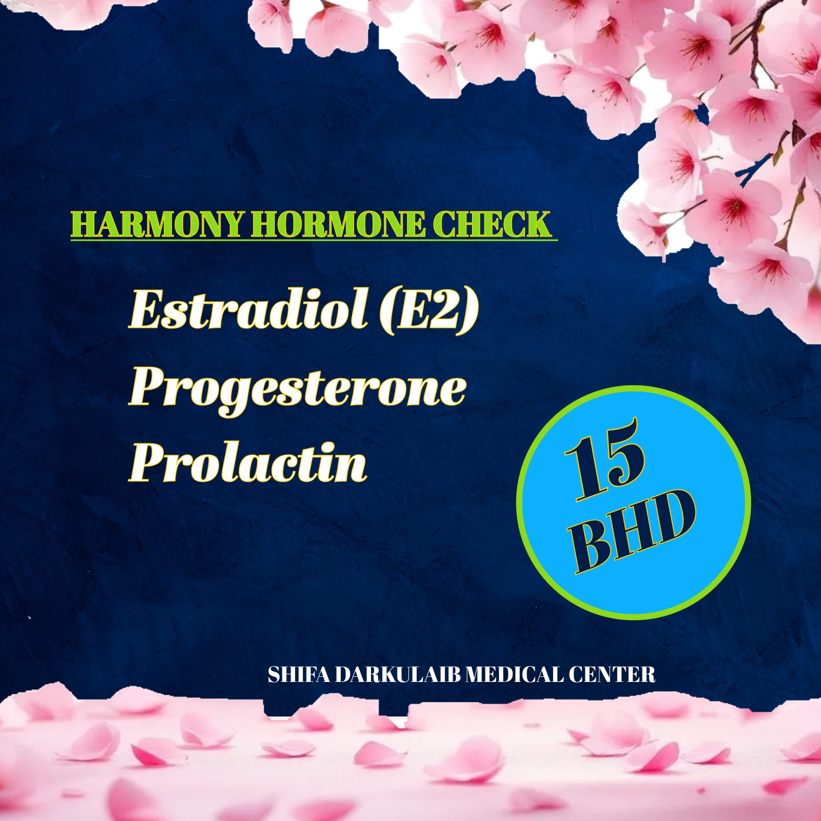 Harmony Hormone Check – Women’s Hormonal Balance Panel | Shifa Darkulaib